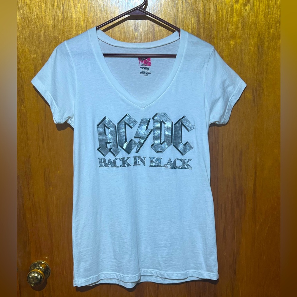 AC/DC Graphic T-shirt Juniors Size XL
